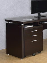 Load image into Gallery viewer, Skylar Contemporary Cappuccino Three-Drawer File Cabinet - Ego Home Furniture