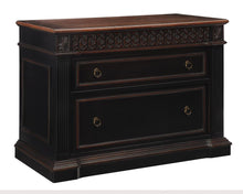 Load image into Gallery viewer, Rowan Traditional Black and Espresso File Cabinet - Ego Home Furniture