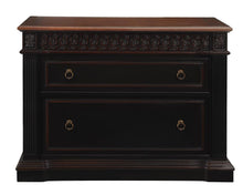Load image into Gallery viewer, Rowan Traditional Black and Espresso File Cabinet - Ego Home Furniture