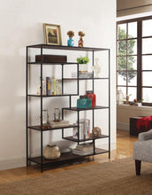 Load image into Gallery viewer, Modern Black Metal Bookcase - Ego Home Furniture