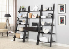 Load image into Gallery viewer, Transitional Cappuccino Wall-Leaning Ladder Desk - Ego Home Furniture