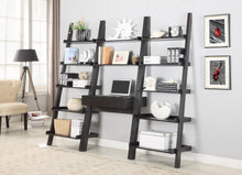 Load image into Gallery viewer, Transitional Cappuccino Wall-Leaning Ladder Desk - Ego Home Furniture
