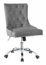 Load image into Gallery viewer, Modern Grey Velvet Office Chair - Ego Home Furniture