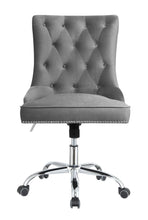 Load image into Gallery viewer, Modern Grey Velvet Office Chair - Ego Home Furniture