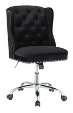 Load image into Gallery viewer, Modern Black Velvet Office Chair - Ego Home Furniture