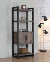 Load image into Gallery viewer, Luke Weathered Oak Bookcase - Ego Home Furniture