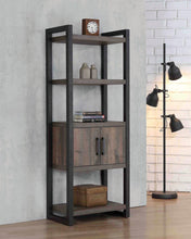 Load image into Gallery viewer, Luke Weathered Oak Bookcase - Ego Home Furniture