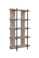 Load image into Gallery viewer, Samson Rustic Weathered Oak Bookcase
