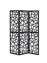 Load image into Gallery viewer, Transitional Black Three-Panel Screen - Ego Home Furniture