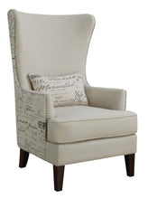 Load image into Gallery viewer, Traditional Cream Accent Chair - Ego Home Furniture