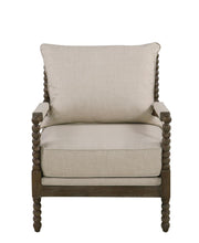 Load image into Gallery viewer, Traditional Oatmeal and Natural Accent Chair - Ego Home Furniture