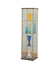Load image into Gallery viewer, Cappuccino Curio Cabinet with Four Shelves - Ego Home Furniture