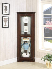 Load image into Gallery viewer, Traditional Golden Brown Curio Cabinet - Ego Home Furniture