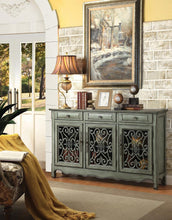 Load image into Gallery viewer, Traditional Antique Green Three-Door Cabinet - Ego Home Furniture