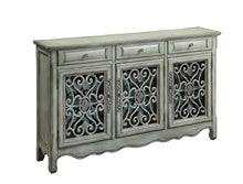 Load image into Gallery viewer, Traditional Antique Green Three-Door Cabinet - Ego Home Furniture