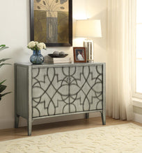 Load image into Gallery viewer, Transitional Silver Two-Door Accent Cabinet - Ego Home Furniture