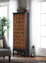 Load image into Gallery viewer, Transitional Rich Brown and Black Accent Cabinet - Ego Home Furniture