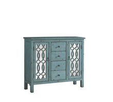 Load image into Gallery viewer, French Country Antique Blue Accent Cabinet - Ego Home Furniture