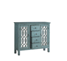 Load image into Gallery viewer, French Country Antique Blue Accent Cabinet - Ego Home Furniture