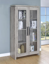 Load image into Gallery viewer, Rustic Grey Curio Cabinet - Ego Home Furniture