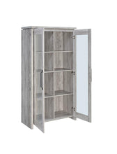 Load image into Gallery viewer, Rustic Grey Curio Cabinet - Ego Home Furniture