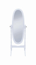 Load image into Gallery viewer, Transitional White Cheval Mirror - Ego Home Furniture