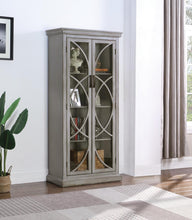 Load image into Gallery viewer, Rustic Antique Grey Curio Cabinet - Ego Home Furniture