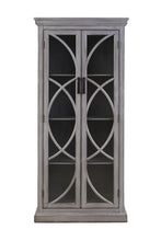 Load image into Gallery viewer, Rustic Antique Grey Curio Cabinet - Ego Home Furniture