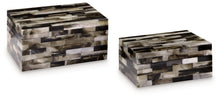 Load image into Gallery viewer, Ellford - Box Set (Set of 2) - Black / Brown / Cream
