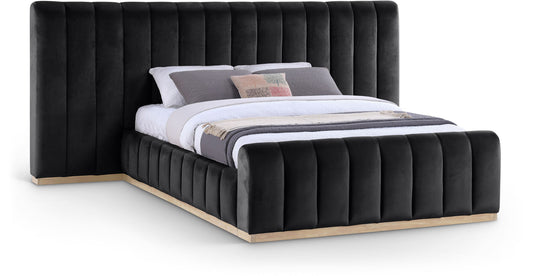 Amara - Velvet Upholstered Bed