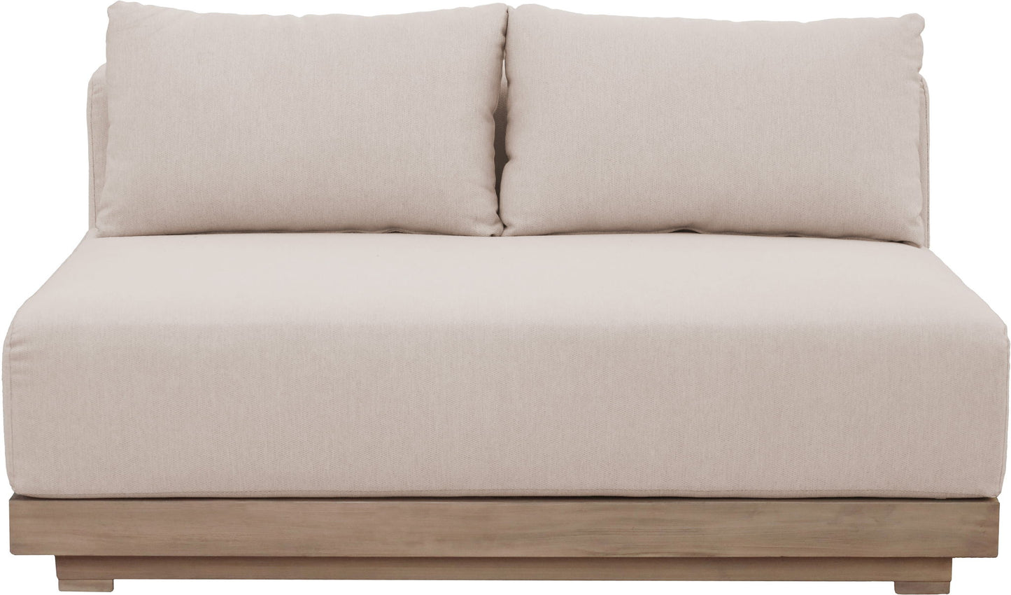 Solace - Olefin Performance Fabric Outdoor Patio Modular Loveseat