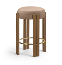 Load image into Gallery viewer, Harrison - Vegan Leather Counter Stool
