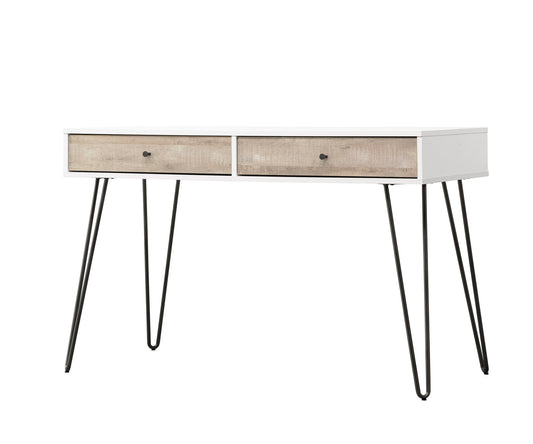 Taurus - Oak Desk - Taupe