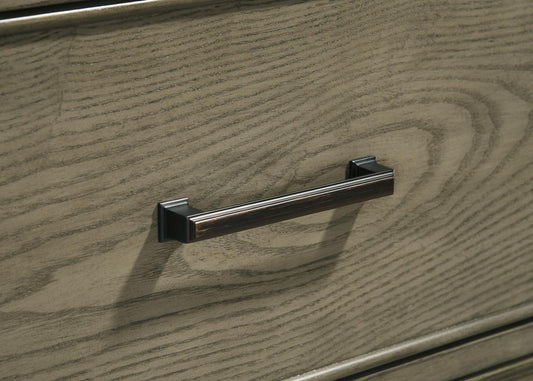 B312 - Medium Nightstand - Dark Ash