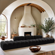 Load image into Gallery viewer, Ames - 5 Piece Boucle Upholstered Modular Sofa With 2 Armless Seats
