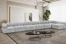 Load image into Gallery viewer, Ames - 7 Piece Boucle Fabric Modular L-Shaped Sectional
