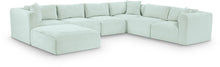 Load image into Gallery viewer, Shaggy - 7 Piece Modular U-Shaped Sectional With Ottoman
