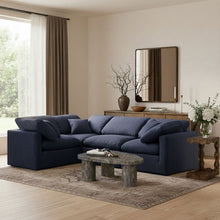 Load image into Gallery viewer, Indulge - Velvet 4 Piece Modular Corner Sectional
