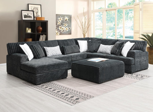 U257 - Ottoman - Dark Gray