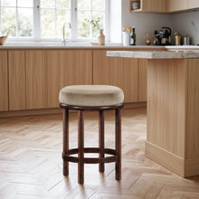 Load image into Gallery viewer, Monette - Counter Stool With Brown Base
