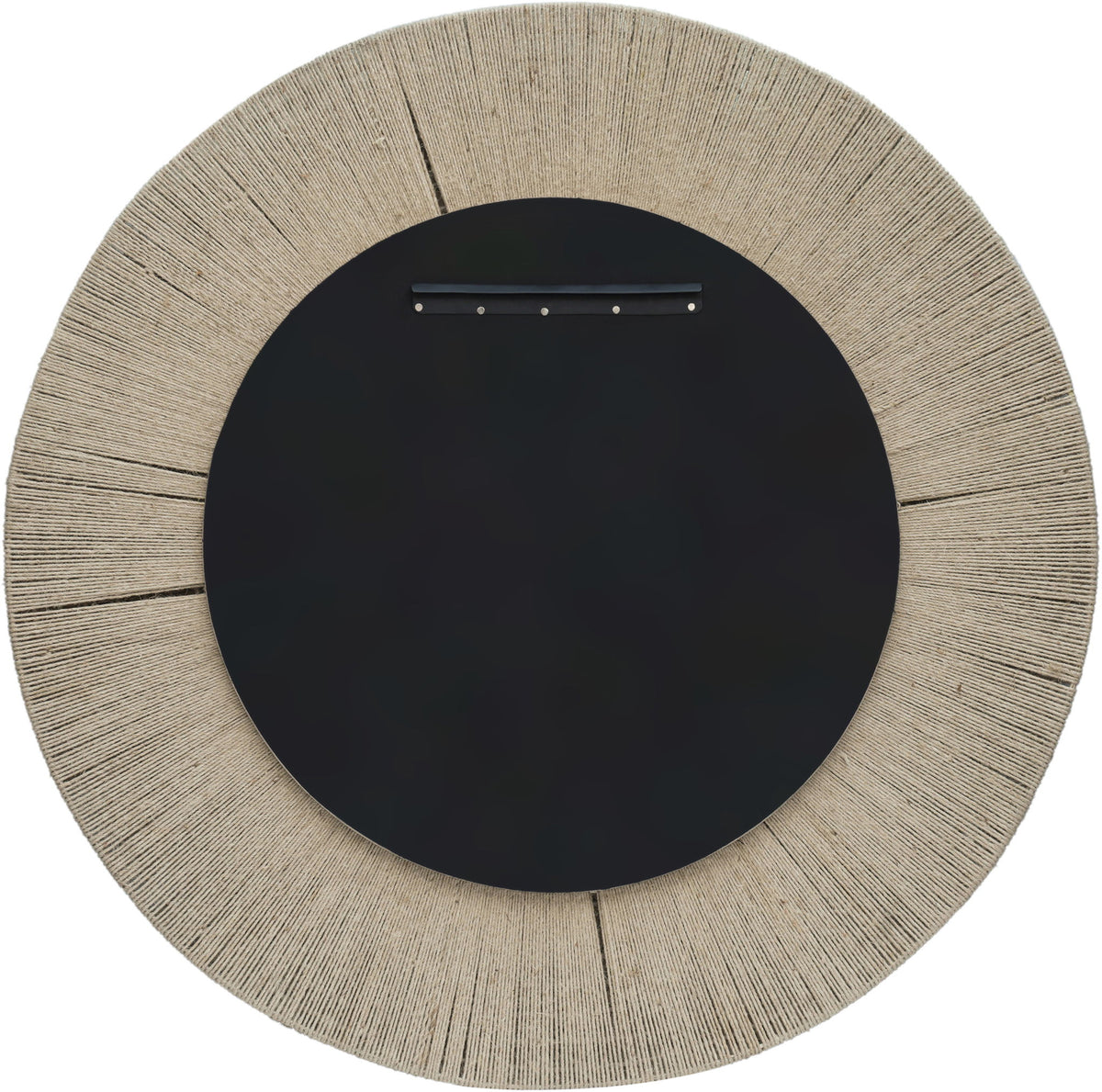 Meadow - Round Jute Rope Framed Mirror