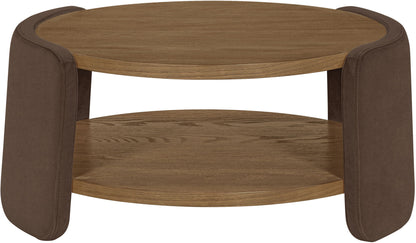 Wren - Velvet And Oak Veneer Coffee Table