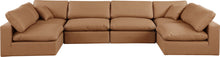 Load image into Gallery viewer, Comfy - 6 Piece Faux Leather Modular Armless Sectional

