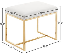 Load image into Gallery viewer, Monroe - Stool Ottoman
