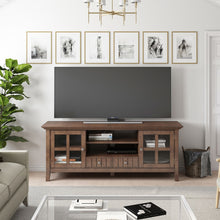 Load image into Gallery viewer, Acadian - TV Media Stand - Rustic Natural Aged Brown
