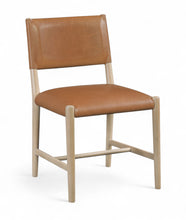 Load image into Gallery viewer, Andie - Vegan Leather Upholstered Dining Chair (Set of 2) - Natural Base
