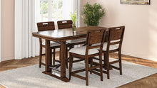 Load image into Gallery viewer, Danville - Tray Counter Chair (Set of 2) - Spice Brown / Pearl Silver
