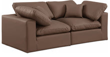 Load image into Gallery viewer, Comfy - Faux Leather Modular Sofa 2 Seats
