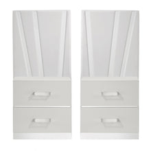 Load image into Gallery viewer, Europa - Nightstand Panels (Set of 2) - White
