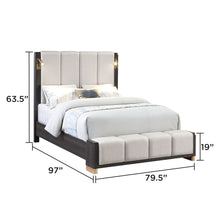 Load image into Gallery viewer, Clifton - Bedroom Set With Upholstered Headboard
